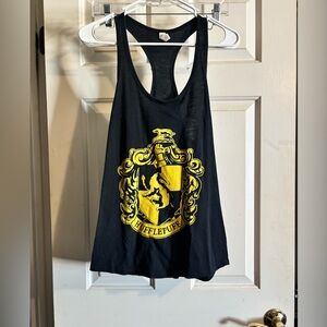 Black and Gold Hufflepuff Tank Top
